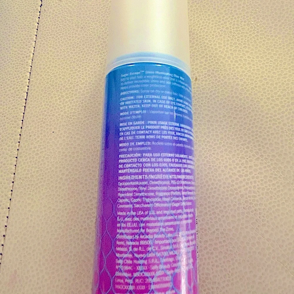 BTZ Sugar Escape Hair Shine Illuminating Elixir Mist 4oz   NWT Radiant Finish